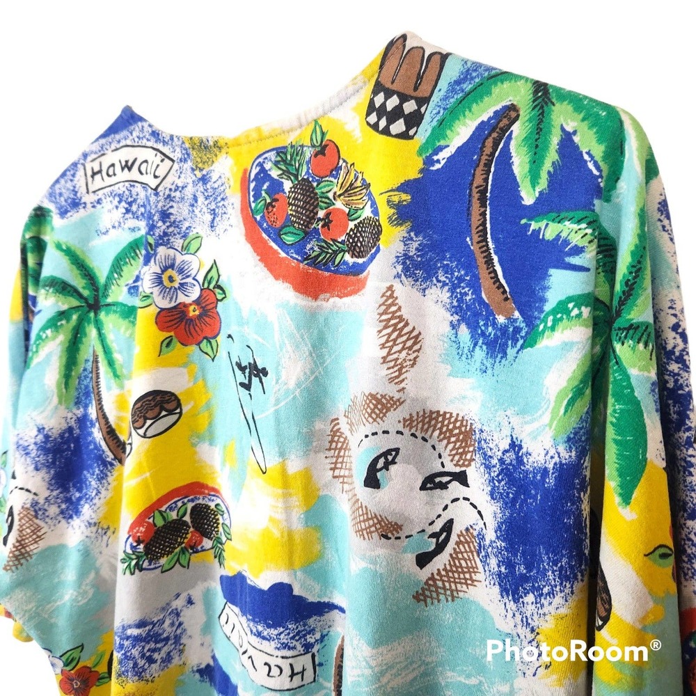 Vintage Act III Button Front Hawaiian Novelty Shirt - Picture 6 of 6